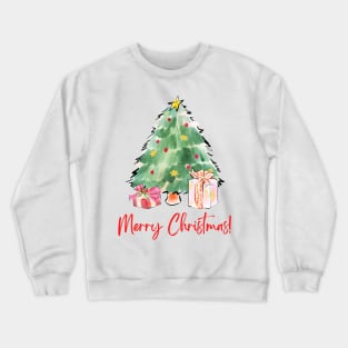 Merry Christmas - Christmas Tree 🎄 Crewneck Sweatshirt